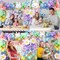 162pcs Easter Balloon Arch Kit - Pastel Balloon Garland with Bunny, Ears, Daisy Foil, Printed Balloons for Baby Shower Party, Spring Birthday, Easter Decorations